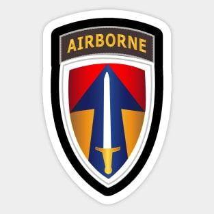 II Field Force w Airborne Tab LRRP Sticker